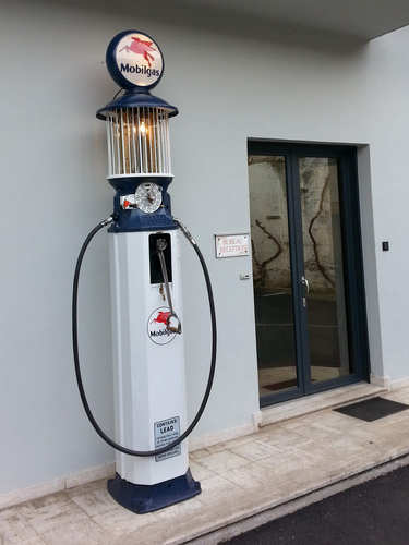 Pompe à essence Mobilgas